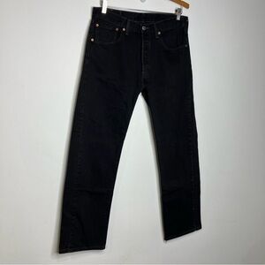 Levi’s black 501 jeans red tab size 33 x 32